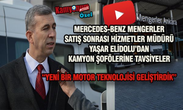 Merdeces-Benz Mengerler'den Şoförlere Tavsiyeler